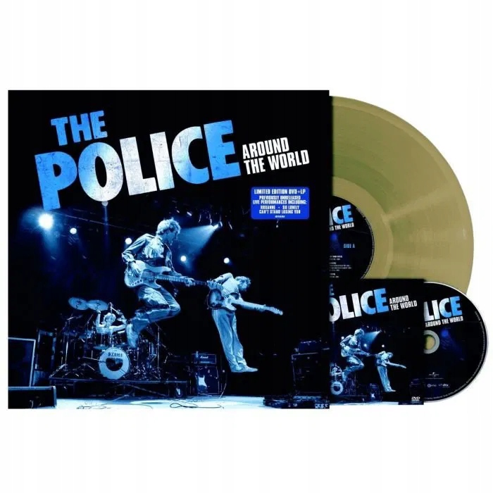 Police: Around The World (Limited Coloured Vinyl Edition) Vinyl (lp)+dvd