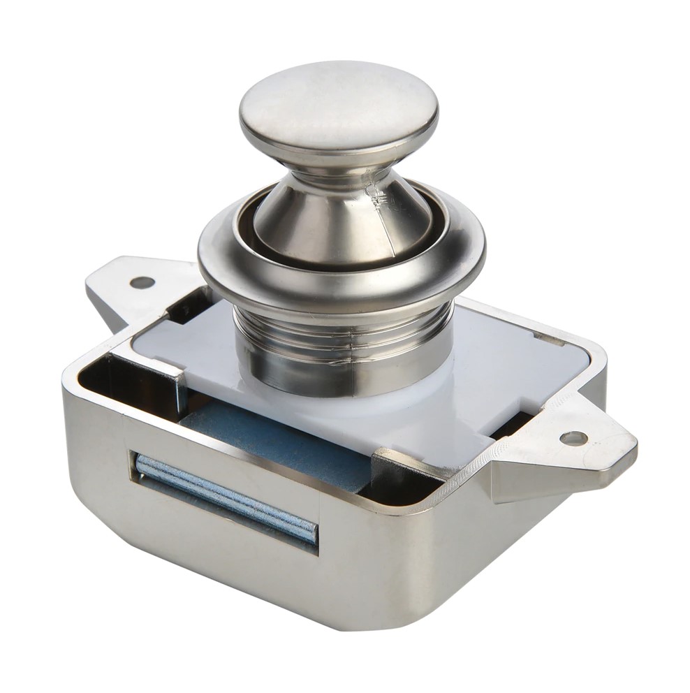 ZAMEK PRZYCISKOWY SZAFKI SZUFLADY KAMPER PN Marka Zamek