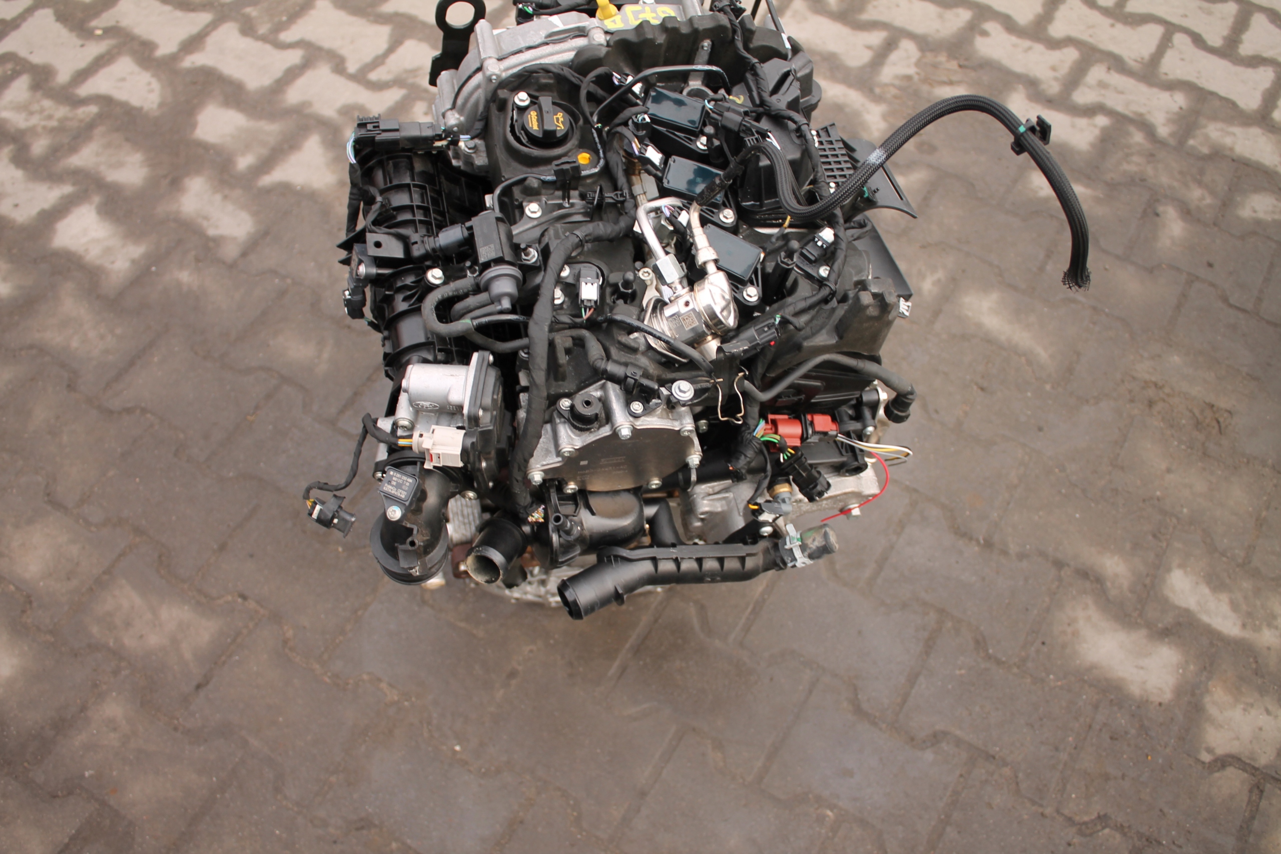 engine complete FORD B7JB 1.0 ECOBOST 10 TYSKM