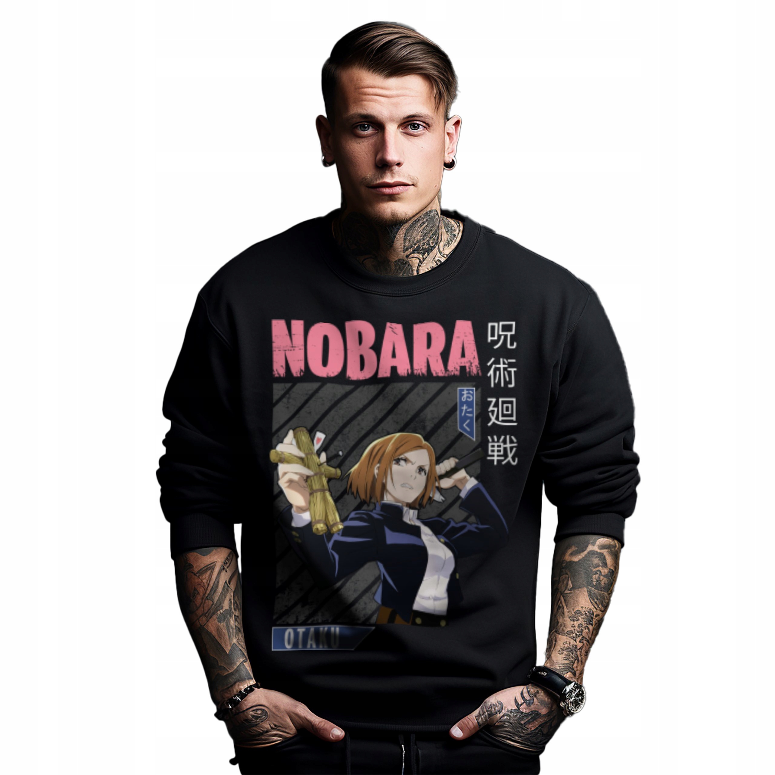 Mikina s potiskem Anime Otaku Nobara