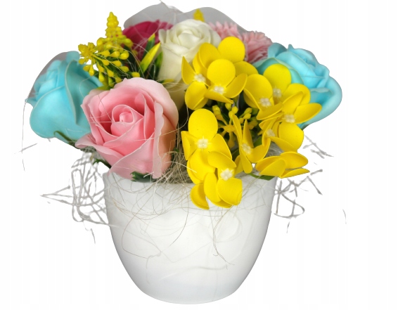 

Bukiet Kwiaty Mydlane Flower Box Mydło
