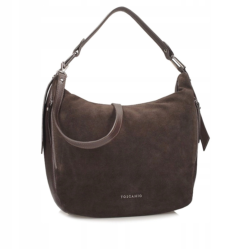 Elegantní kožená italská kabelka Toscanio G107 C.bronz D23
