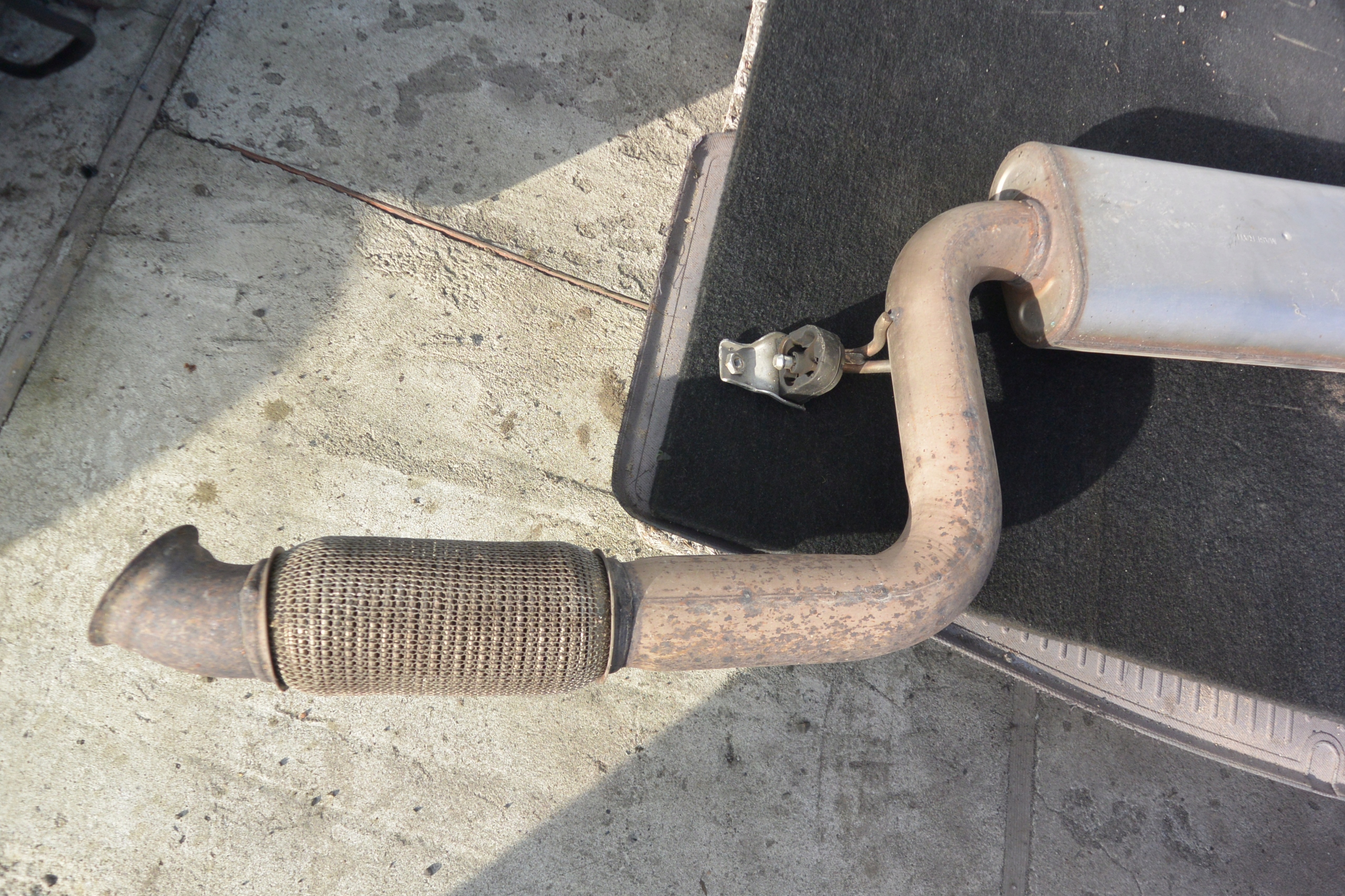 exhaust pipe central 3.0 D MASERATI QUATTROPORTE GHIBLI