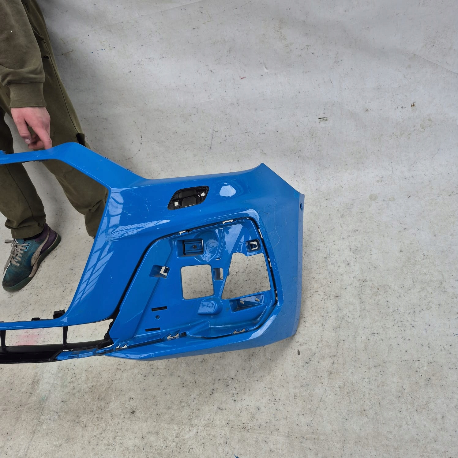 AUDI A1 II 2 S-LINE 18-> bumper front front washer PDC