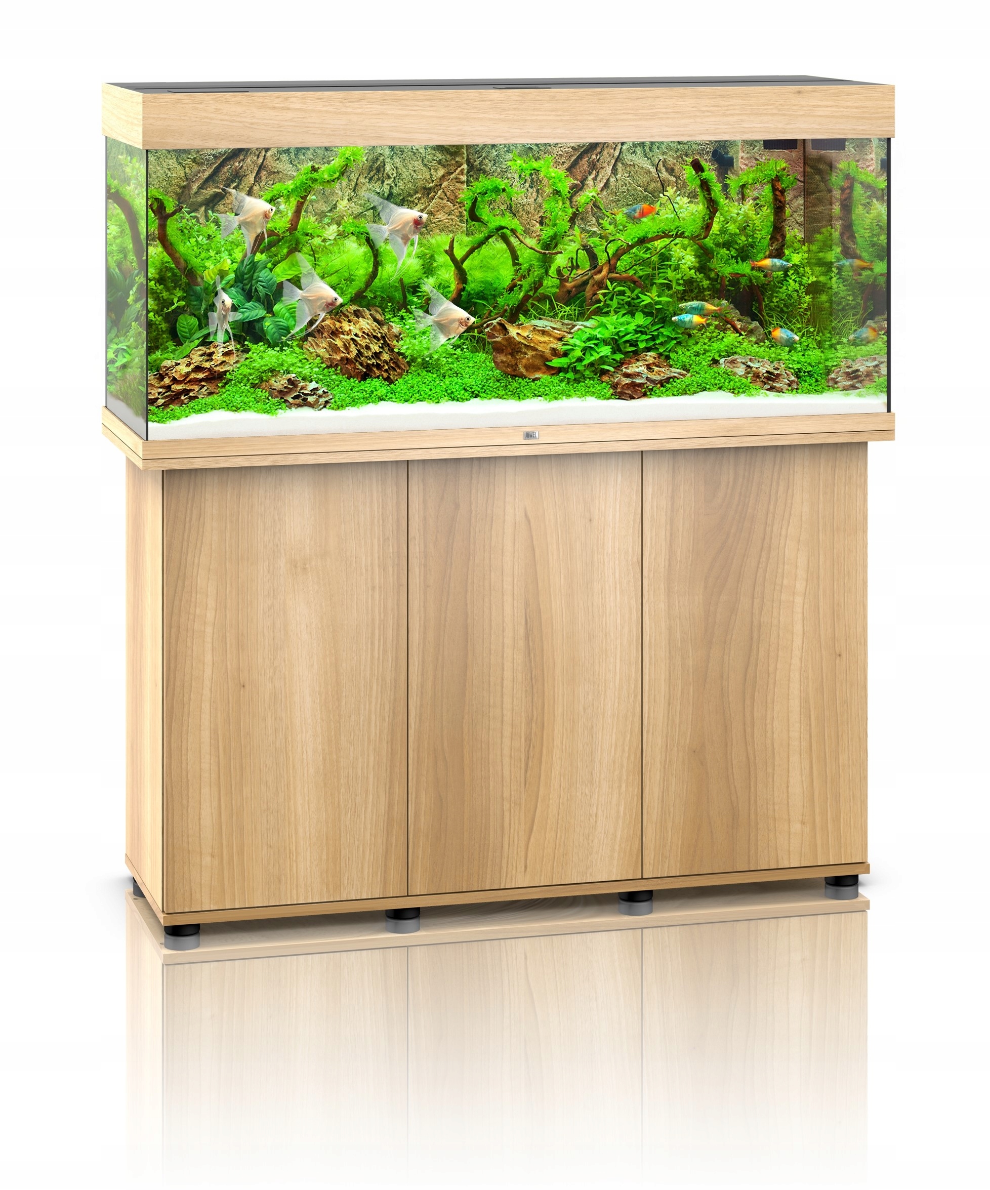 

Juwel Rio 240l 121x41cm Zestaw z Szafką Dąb Jasny