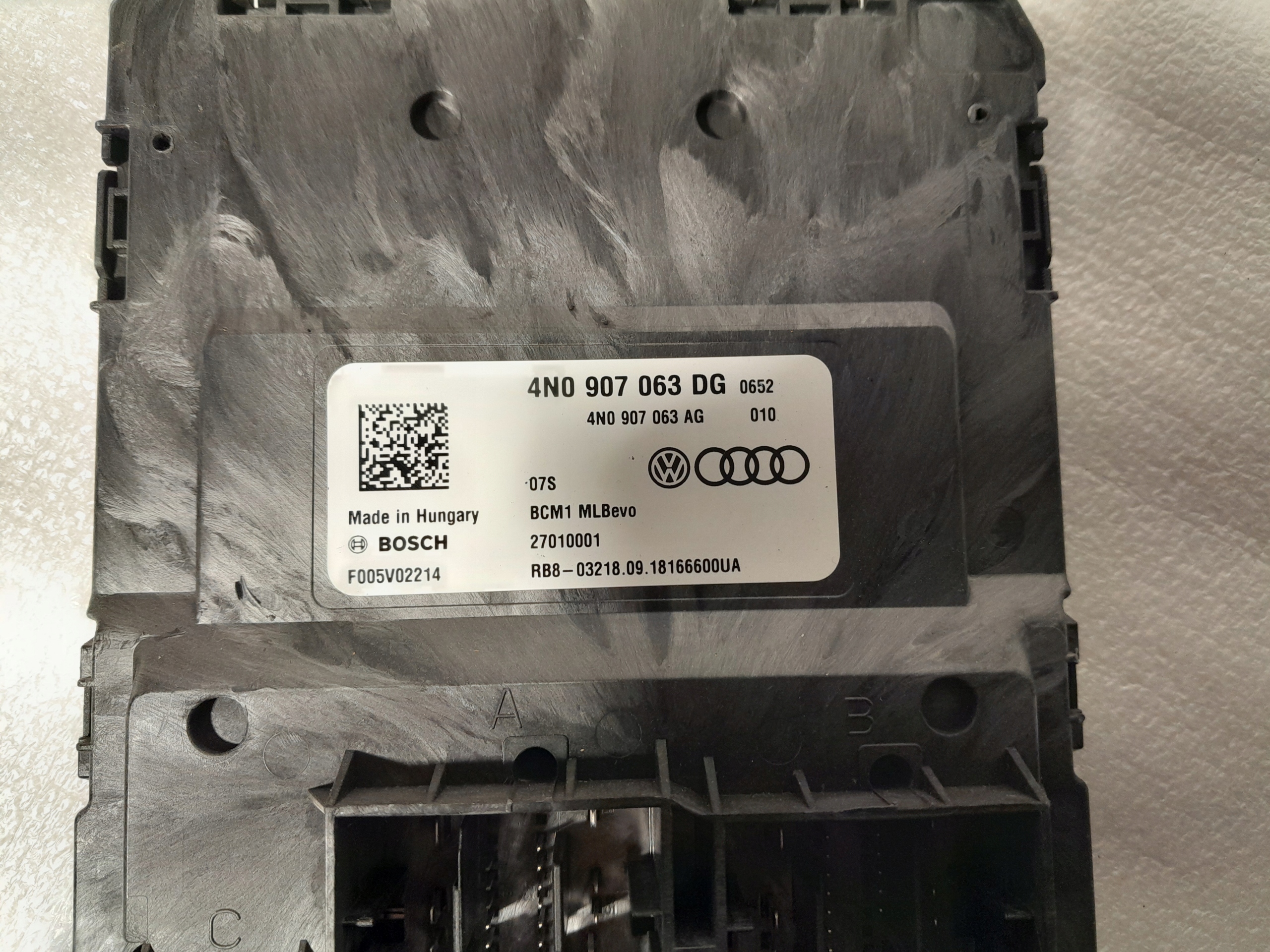 AUDI Q8 4M module control unit KOMFORTU BCM 4N0907063DG