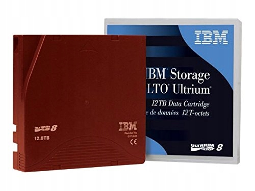 Taśma Ibm Lto Ultrium 8 12TB/30TB 960 m ciemnoczerwona