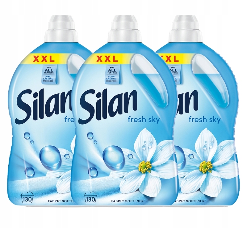 Silan Fresh Sky Płyn do płukania 390pr 3x 2,86l
