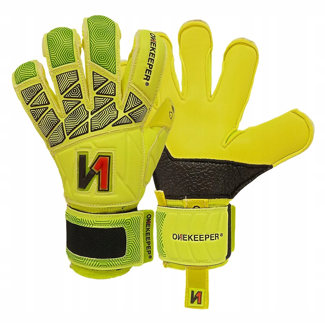 Dziecięce Rękawice Bramkarskie Piłkarskie dla Dzieci Dziecka Onekeeper r.6
