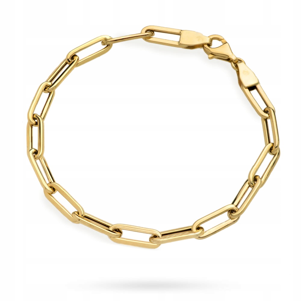 Náramek zlatý 585 14k podlouhlé oválné články 2,88g 19,5cm