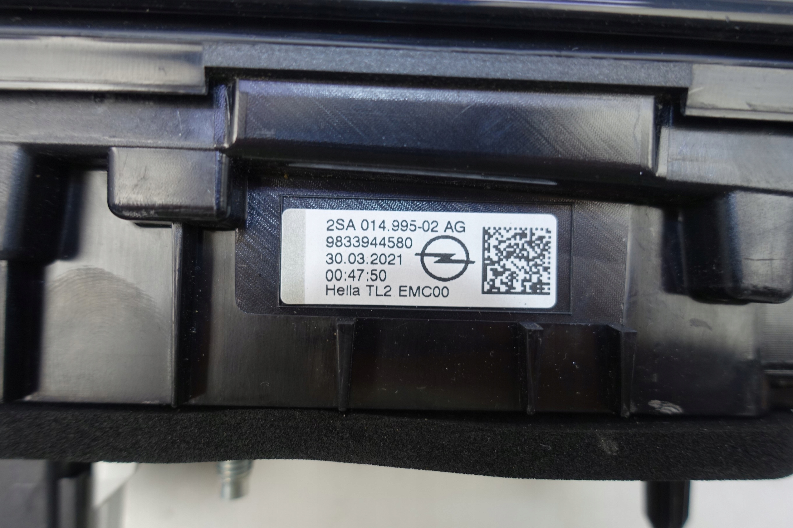 light right rear part right rear OPEL MOKKA B II 2020
