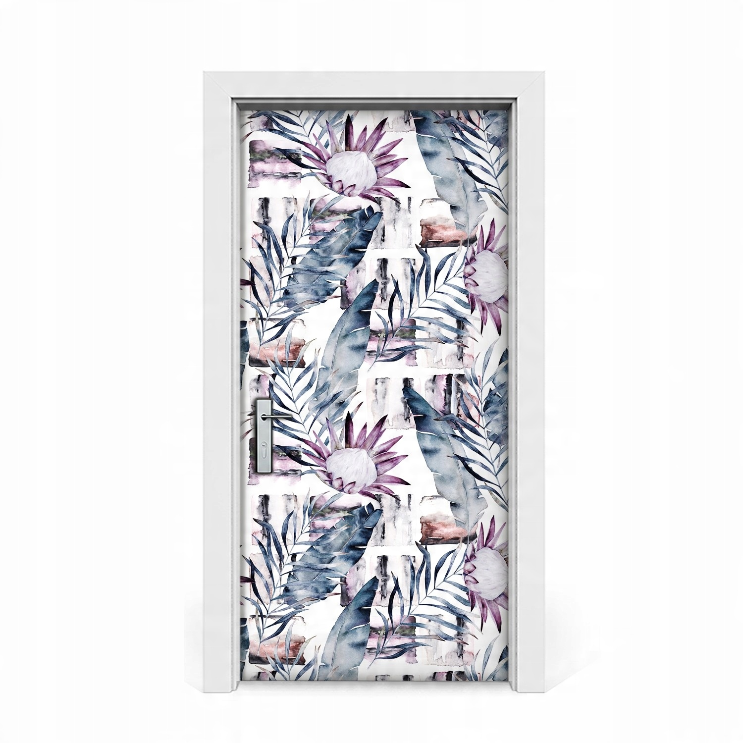 

Nalepka naklejka na drzwi Kwiaty plumeria 95x205
