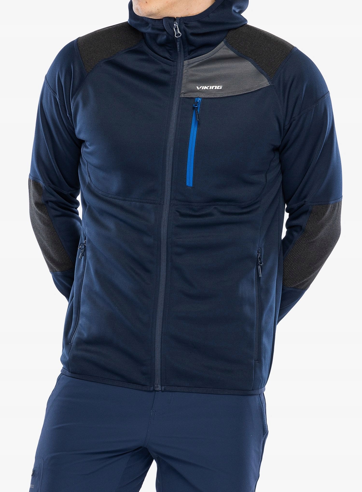 Rozepínací mikina Viking Yosemite Hoodie navy/modrá S