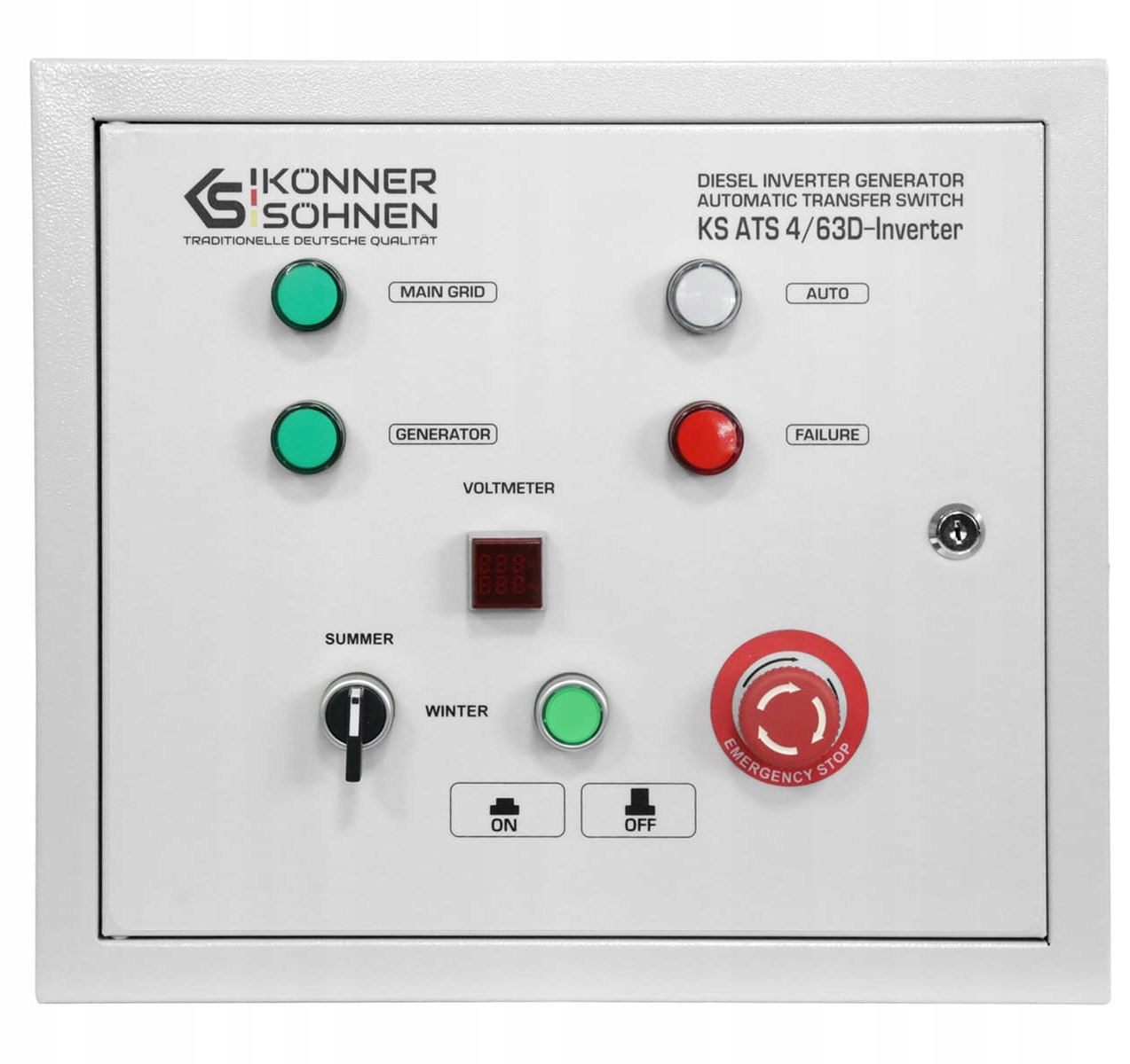 Blok automatického zapnutí rezervy Ks Ats 4/63D-Inverter