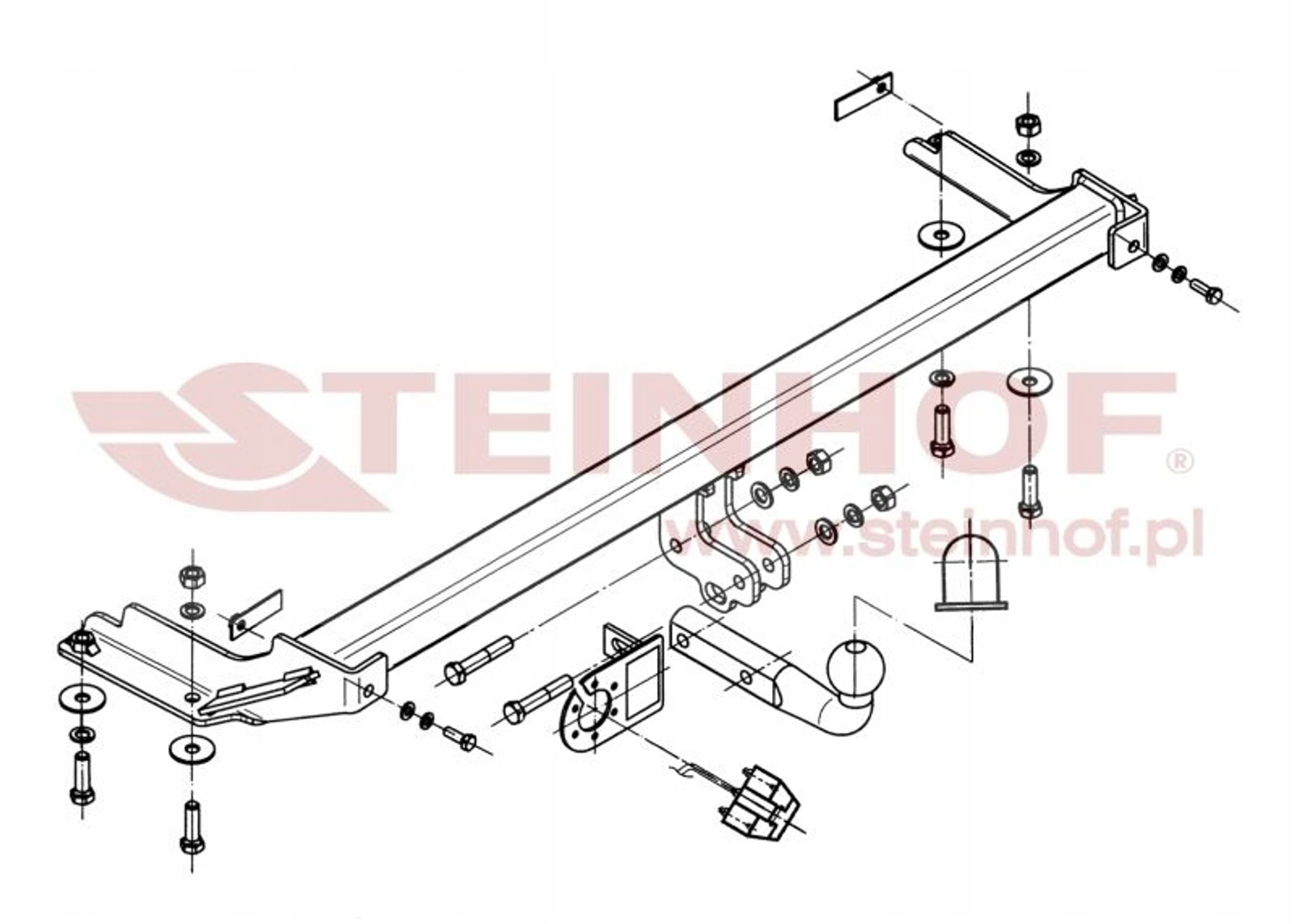 Hak holowniczy V-043/STE