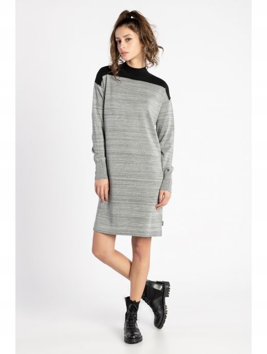 Šaty Calvin Klein Ls Mock Lurex K20K202283 S