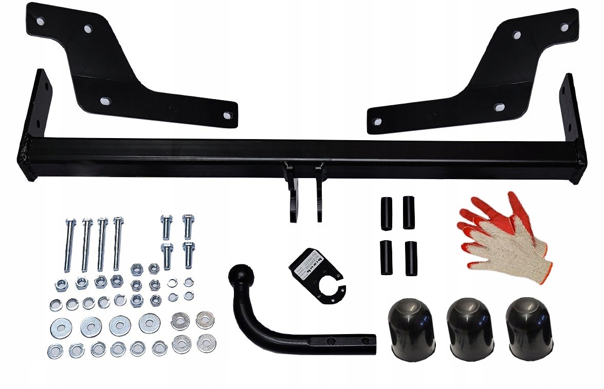 1200KG+75KG HAK HOLOWNICZY+KAPTURKI do DACIA SANDERO 2 II 2013-20 HATCHBACK Rodzaj kuli Odkręcana
