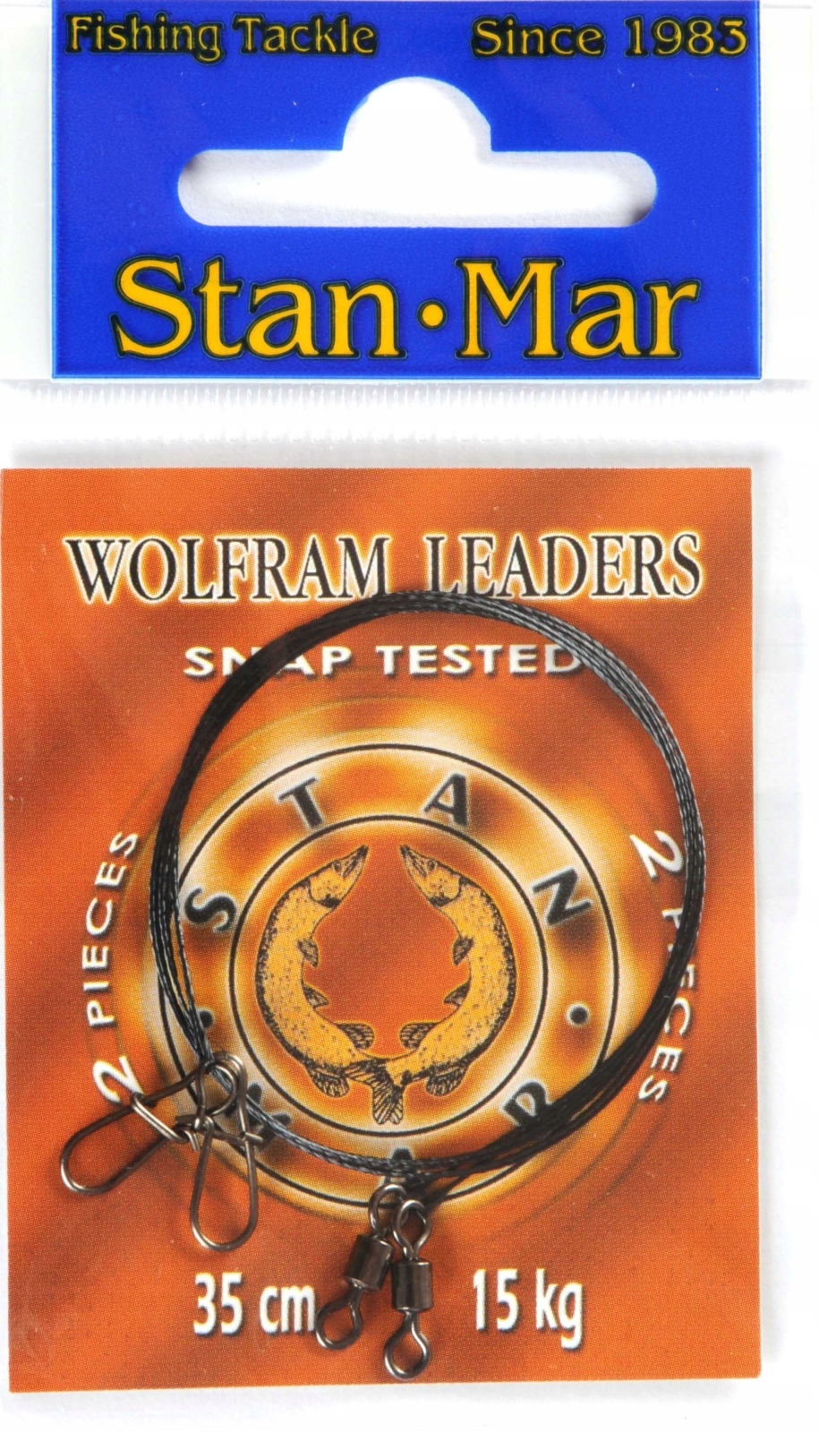 Stan-Mar Przypon Wolframowy DL 15kg 2szt. 35 cm