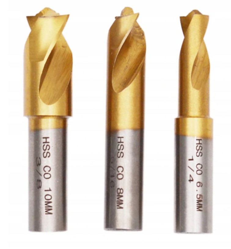 WIERTŁA DO ZGRZEWÓW PUNKTOWYCH SPAWÓW 6.5 8 10 MM Marka Falon-Tech