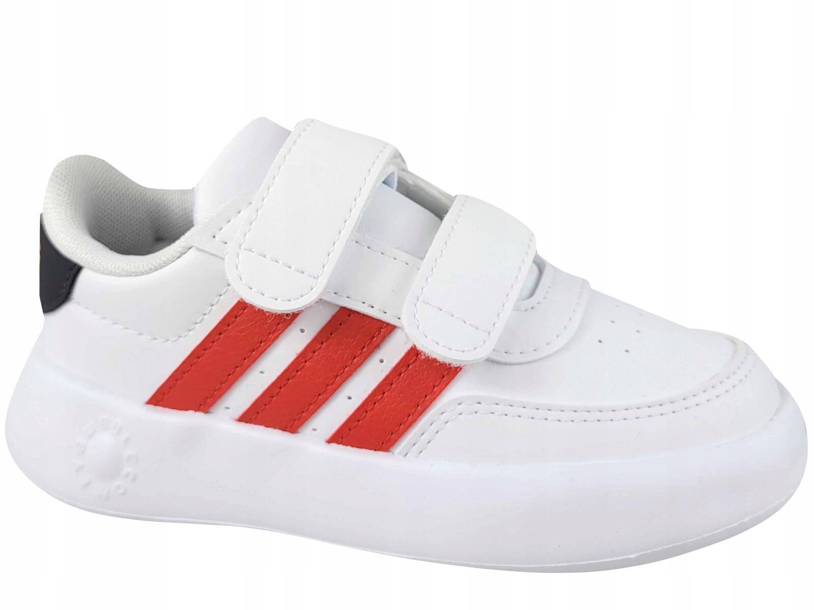Adidas Breaknet 2.0 Cf JH6678 Buty Dziecięce Trampki Na Rzepy Białe