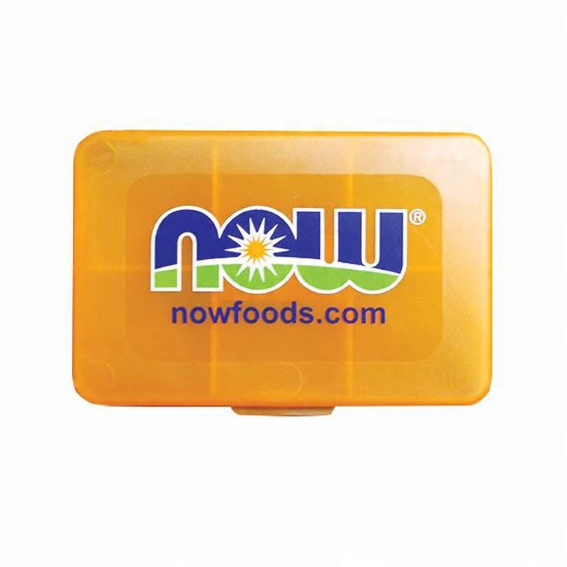 

Now Pillbox Orange Na Tabletki Kapsułki Pudełeczko