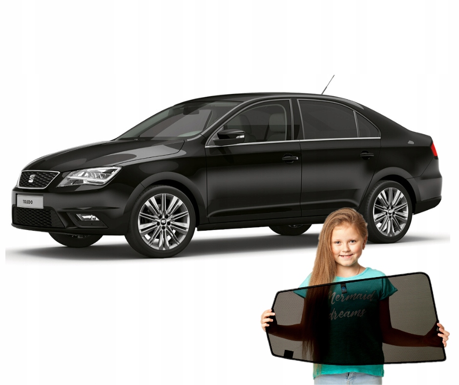 Záclony Rolety Kryty určené na magnety pre Seat Toledo IV 4 Liftback
