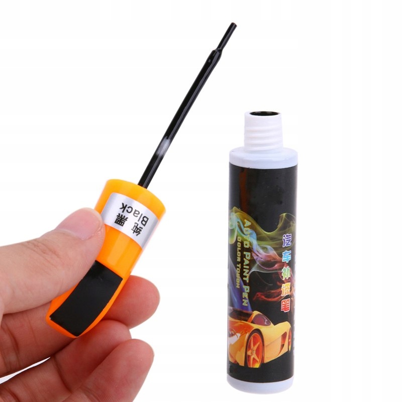 Pisak Długopis Marker Do Usuwania Rys Na Lakierze Z Lakieru Czarny 12 ML