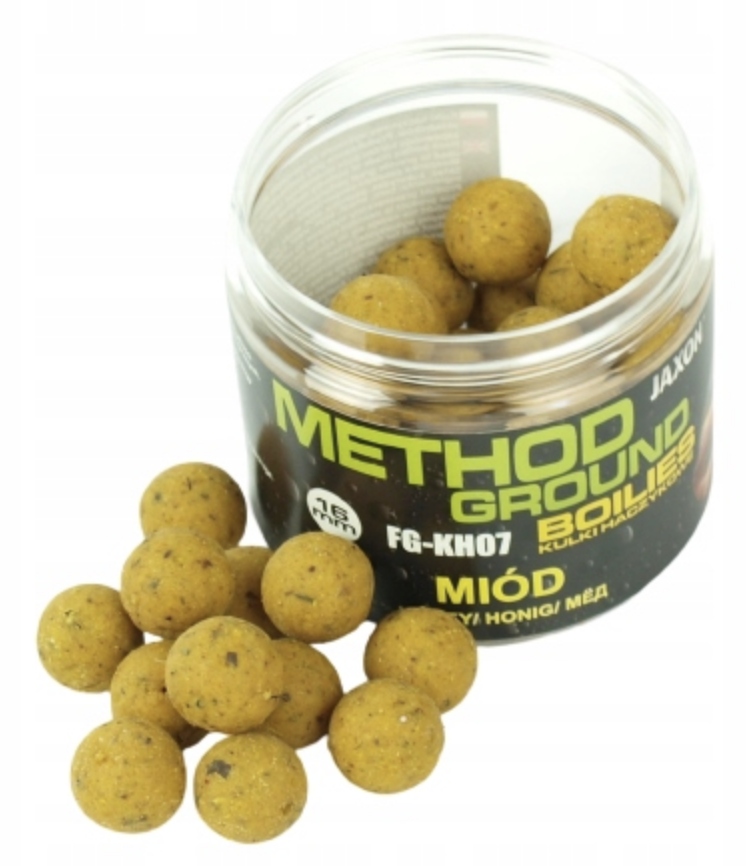 KULKI HACZYKOWE JAXON METHOD GROUND 16mm MIÓD