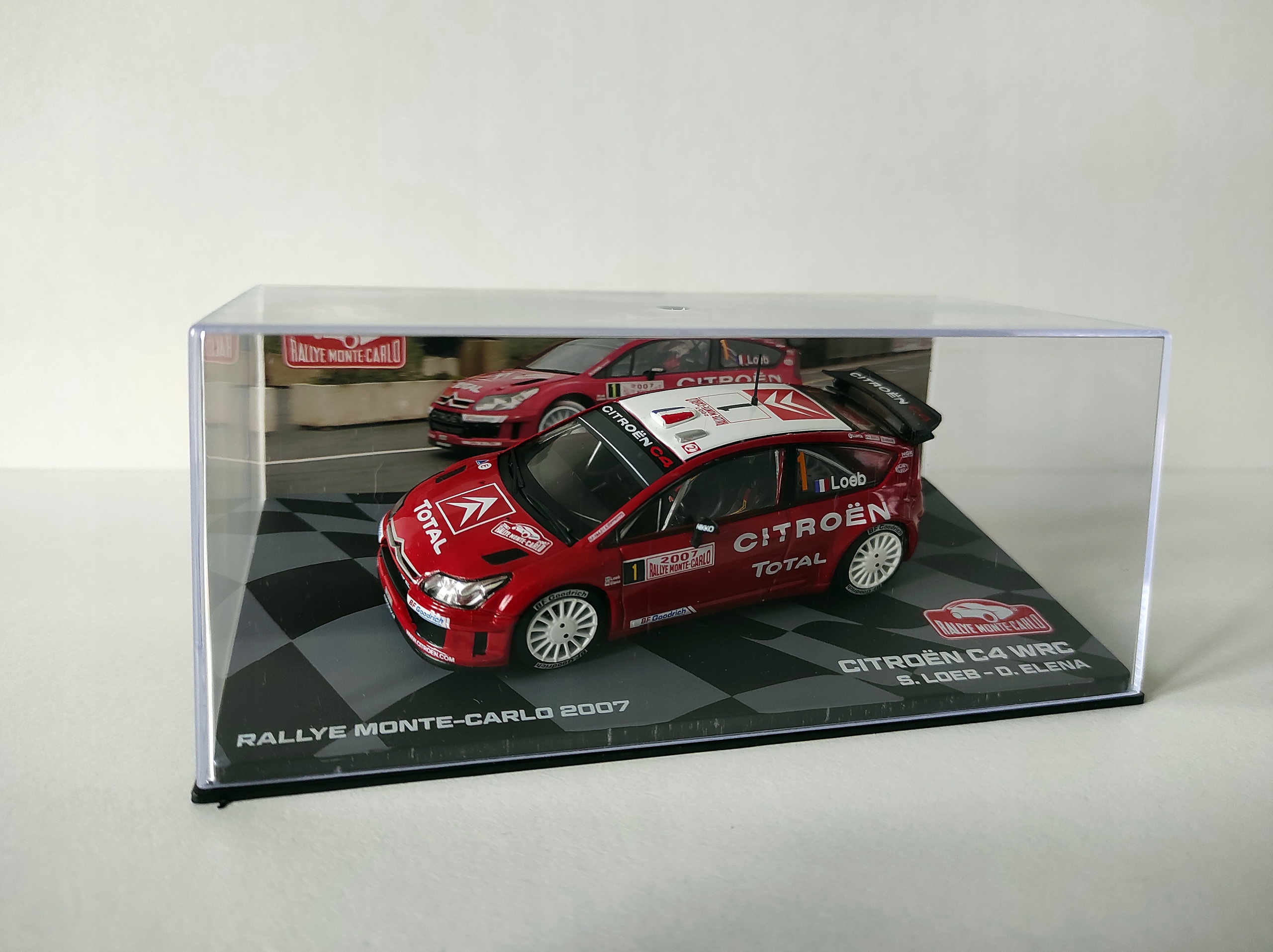 Citroen C4 Wrc 07r Rally Monte Carlo (2007) S. Loeb D.Elena 1:43
