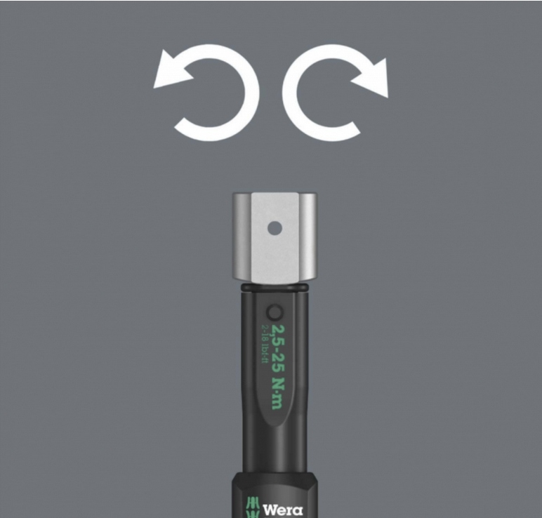 WERA Klucz dynamometryczny 9x12 mm 2,5-25 Nm Marka Wera