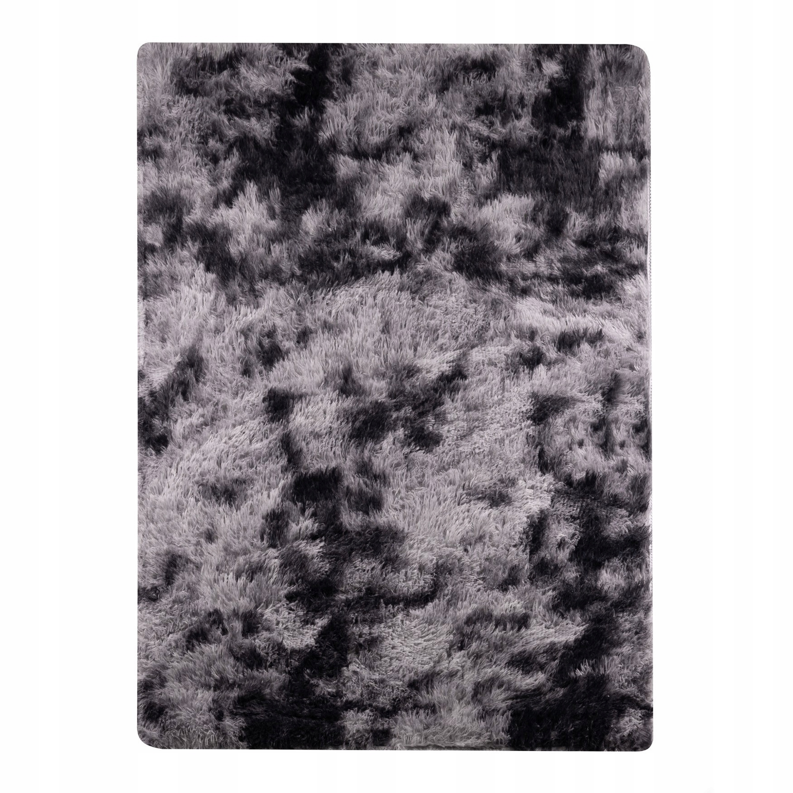 Koberec Shaggy Šedý 160X220 CM Měkký, Protiskluzový, Moderní Do Obývacího Pokoje