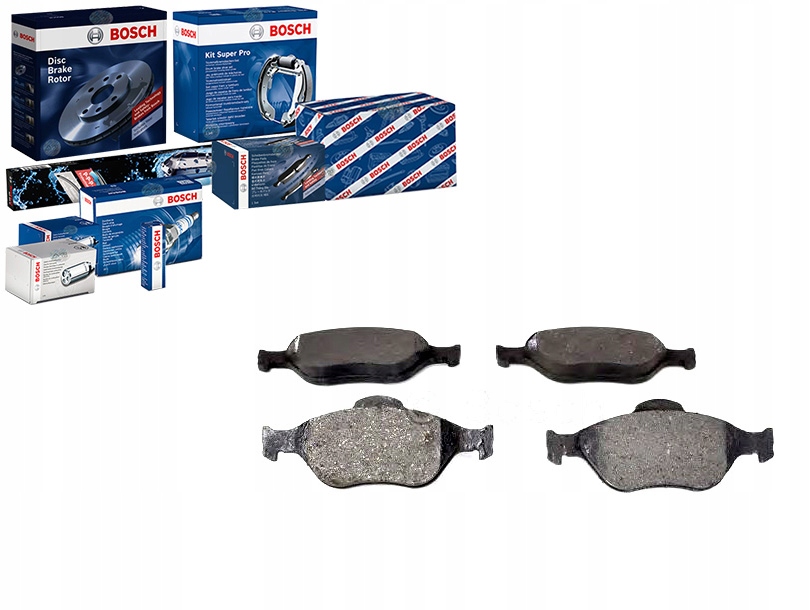 Sada Brzdových Destiček Bosch 1236880 1521328