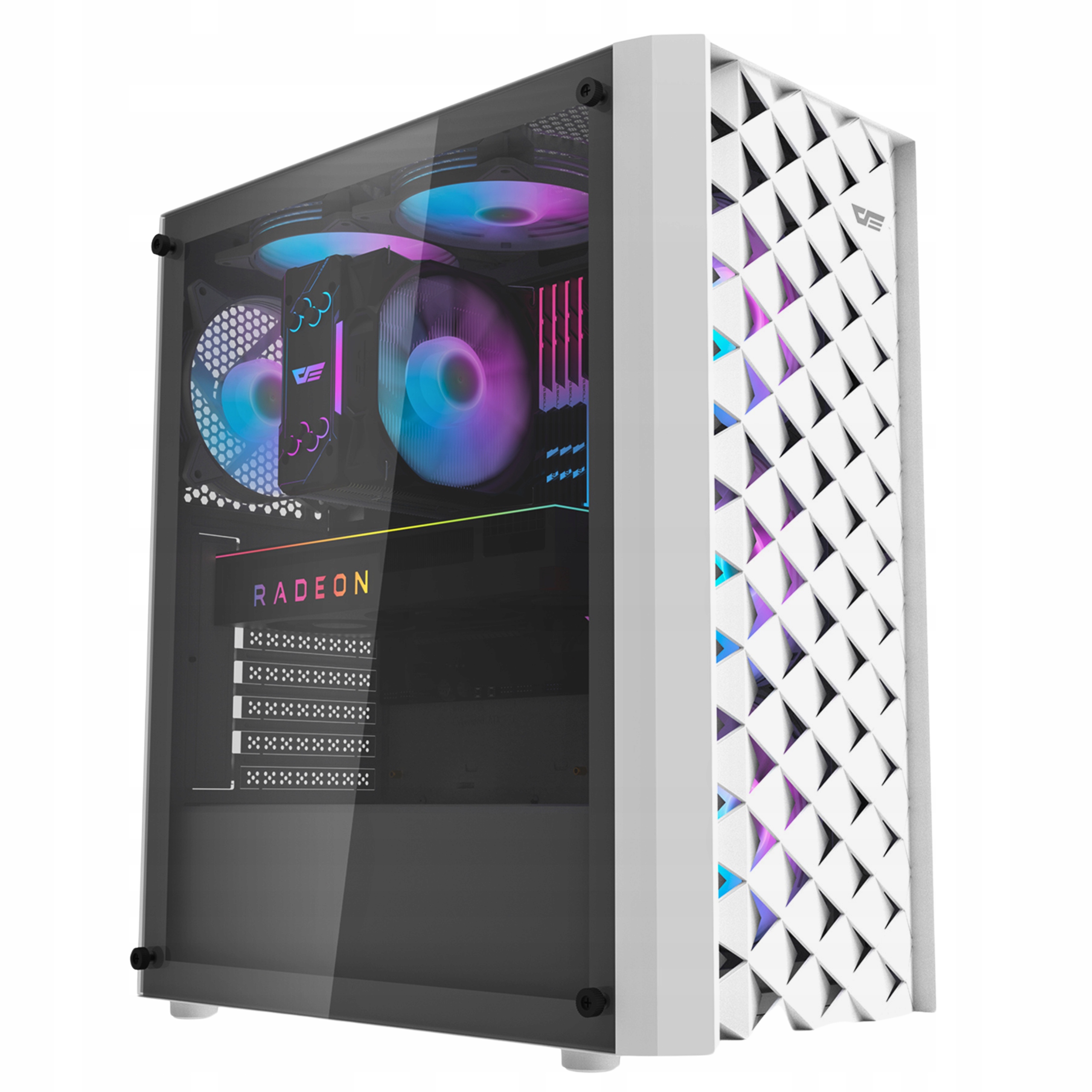 Obudowa komputerowa darkFlash DK351 Atx Midi Tower 4 wentylatory Rgb gaming