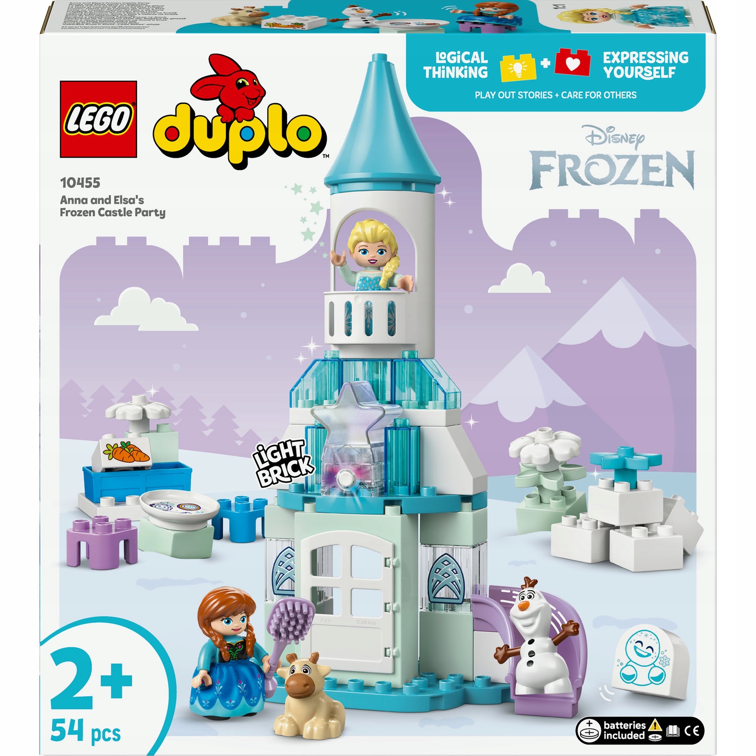 Lego Duplo 10455 Oslava v ledovém zámku Anny a Elzy Ledové Království