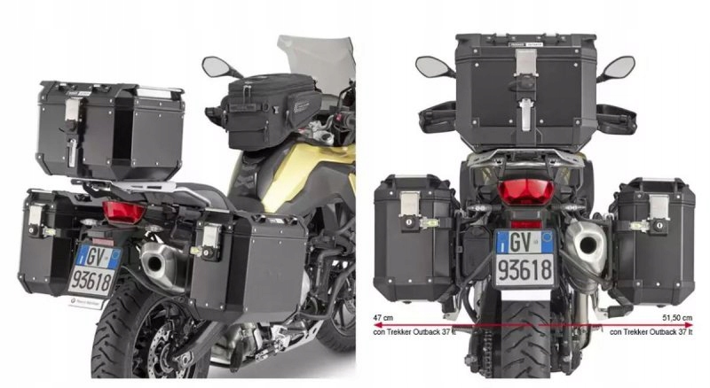 Rám Bočných Kufrov Monokey Cam Side Bmw F 750 Gs (18-19) F 850 Gs 18-19
