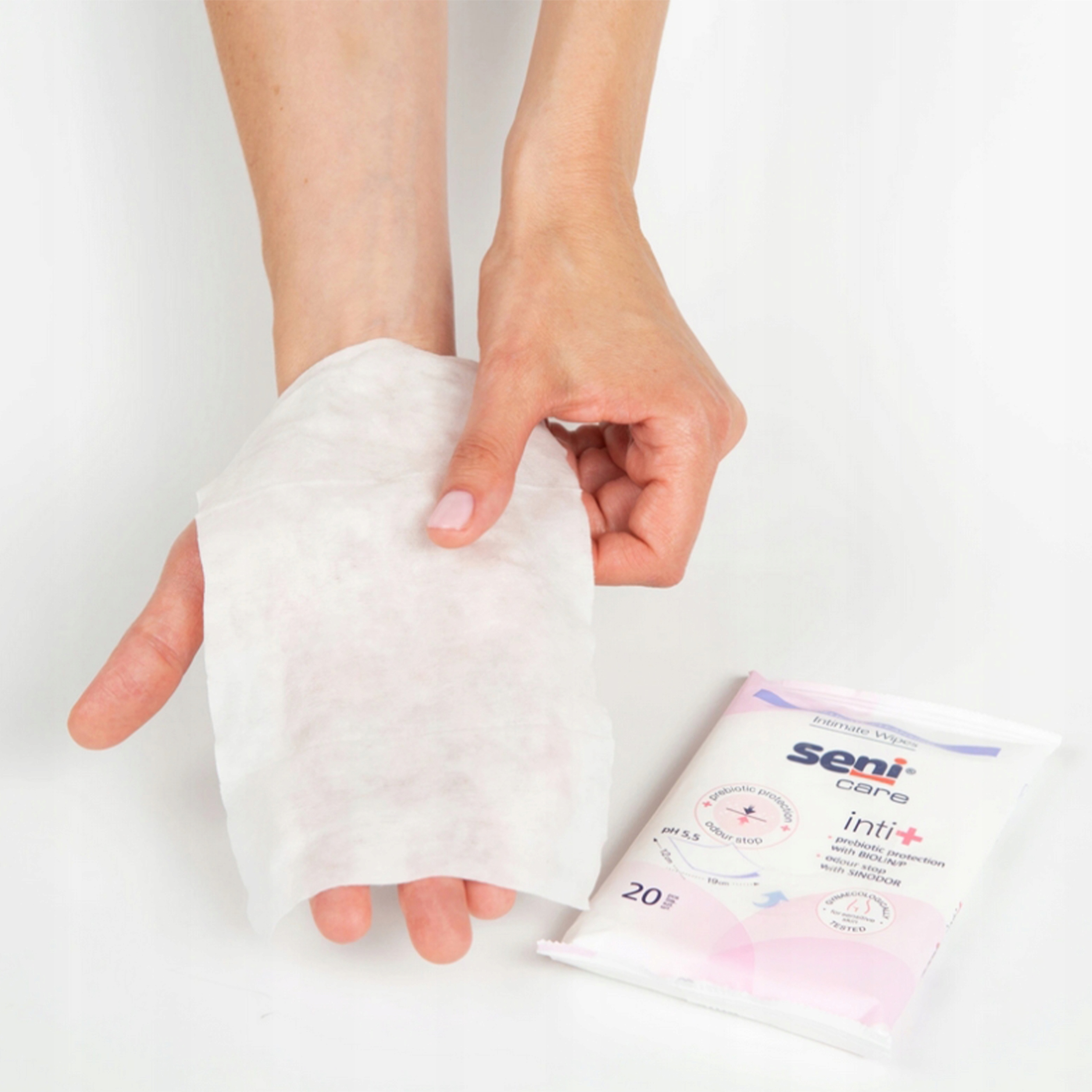 Chusteczki Do Higieny Intymnej Seni Inti+ 20 szt. Marka Seni