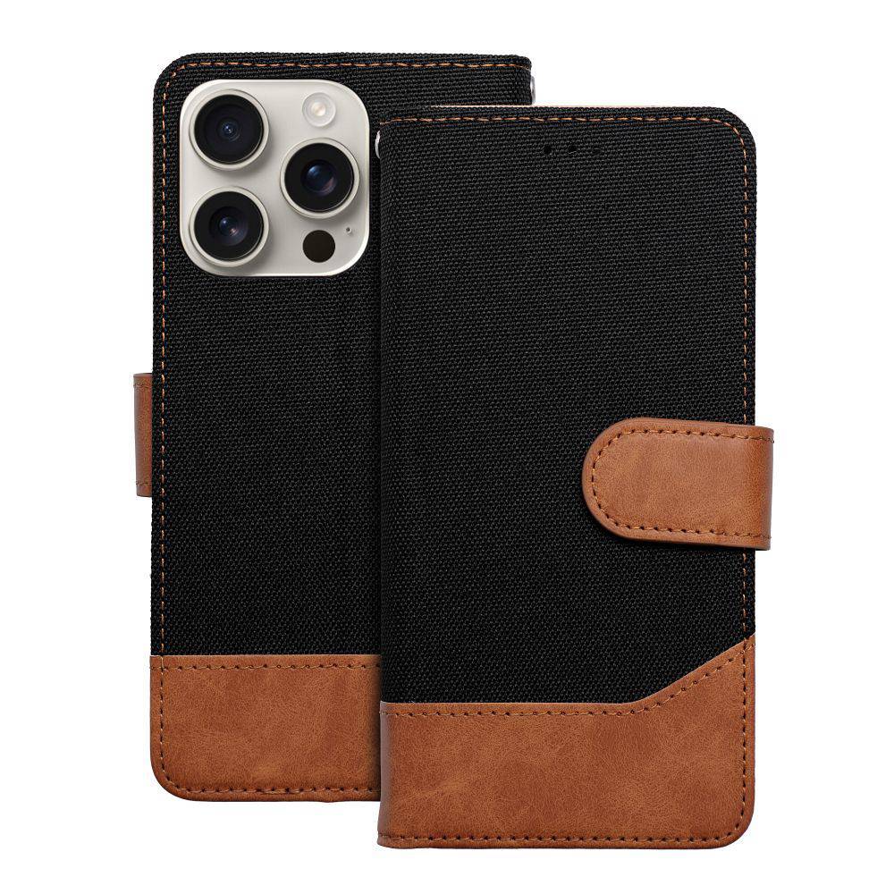 Etui Jeans Book Do Iphone 16 Plus Czarny
