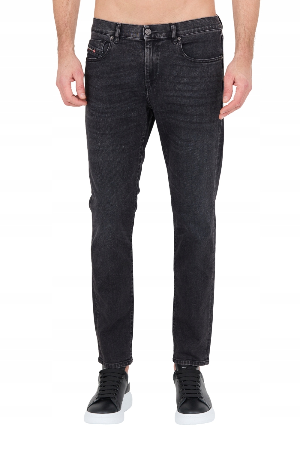 DIESEL Czarne jeansy D-strukt Slim 32