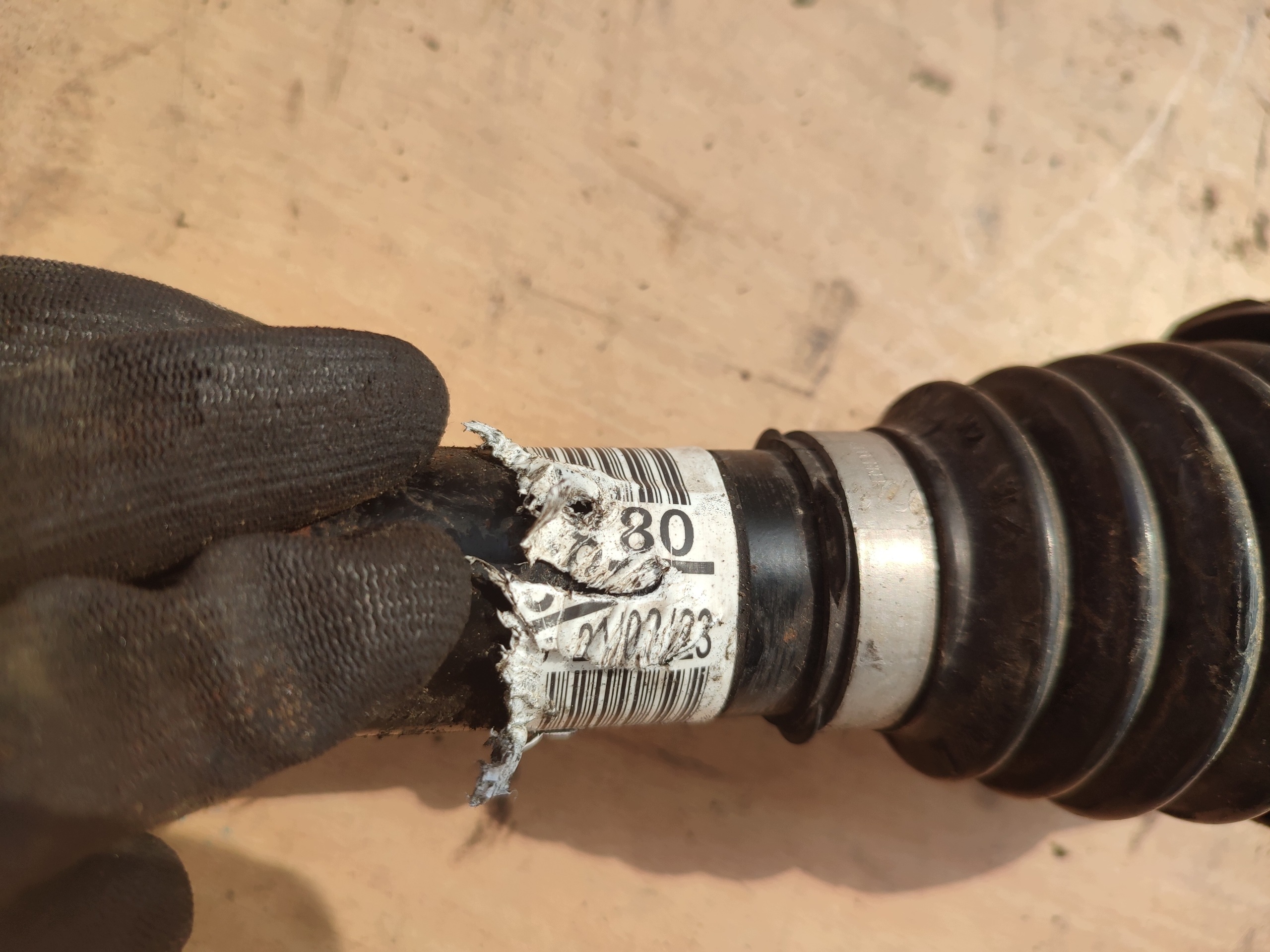 semi-axis right front long peugeot expert IV