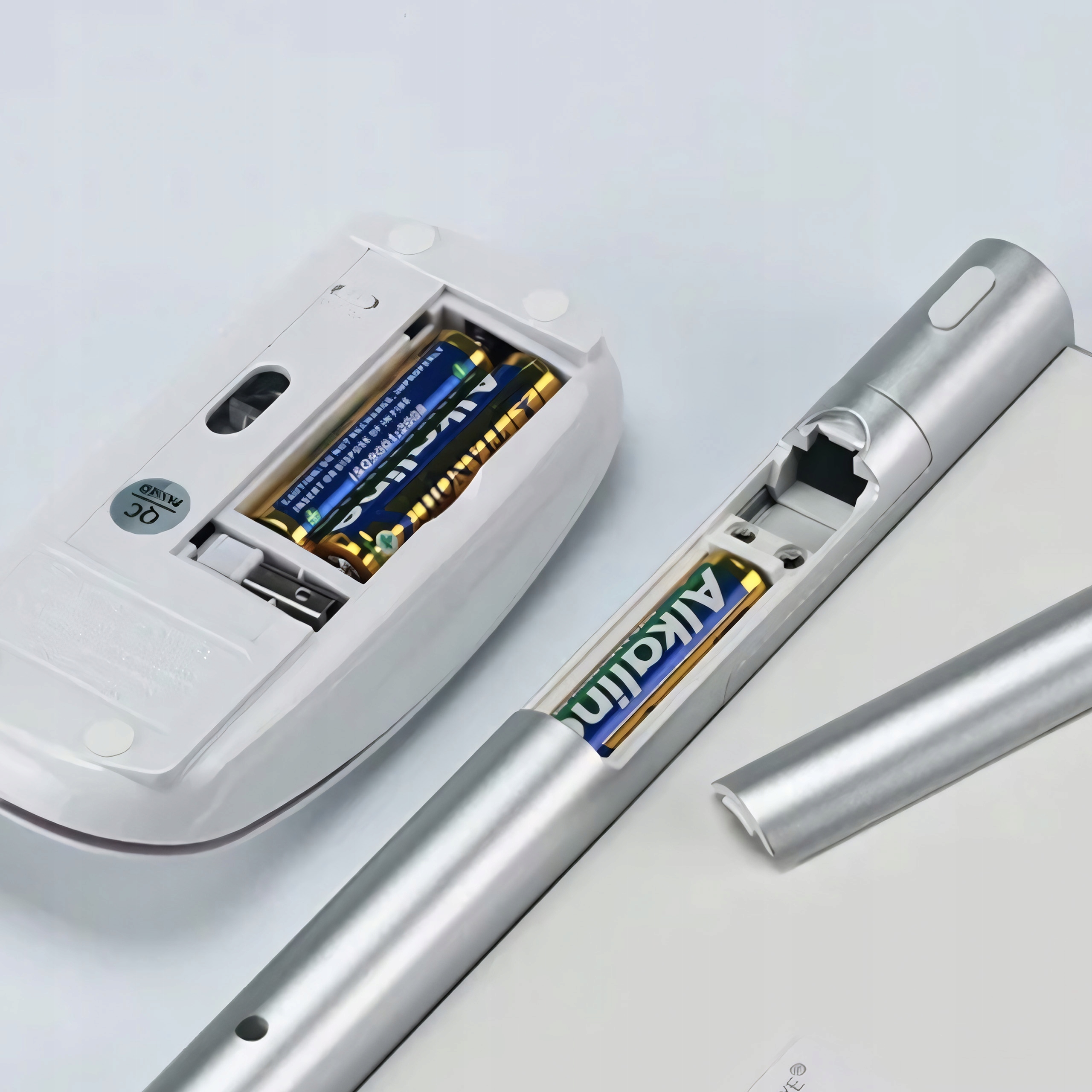 KLAWIATURA BEZPRZEWODOWA MYSZ ZESTAW USB MINI SLIM Interfejs myszy USB (Radio 2.4 GHz)