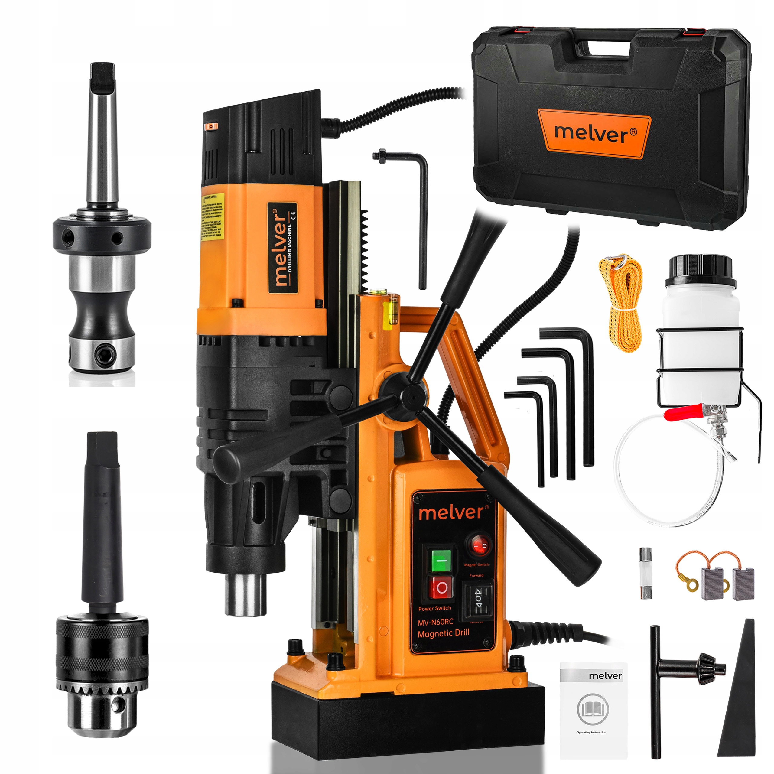 Magnetická vrtačka 2080W FI60 MK3 2-rychlostní magnetická vrtačka