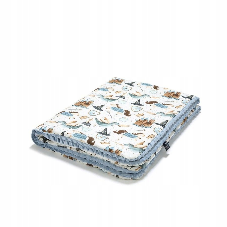 La Millou Ciepły Kocyk Minky M Prince Wind Blue