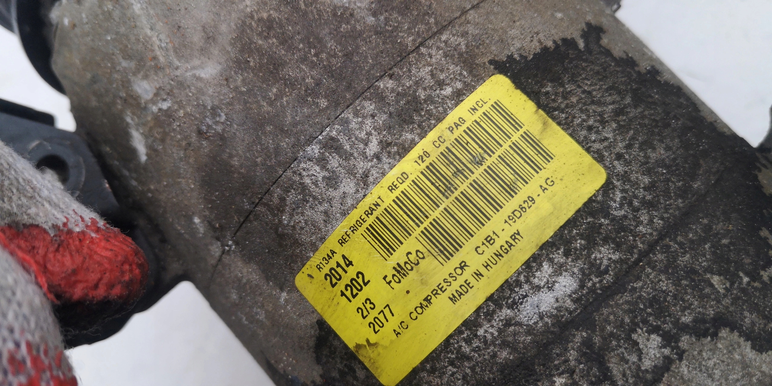 FORD FIESTA 1.0 B C1B1-19D629-AG compressor; KLIMATY