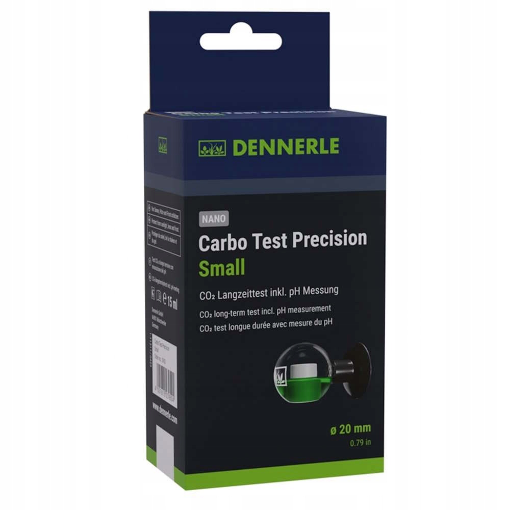 Test CO2 Pro Akvárium Kontrola Oxidu Uhličitého Carbo Test Precision Small