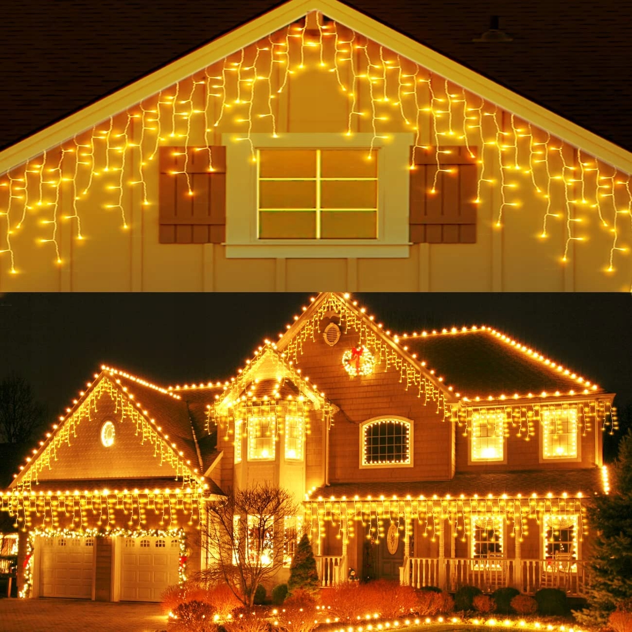 

Kurtyna Świetlna Lampki 320LED Girlanda IP44 21M