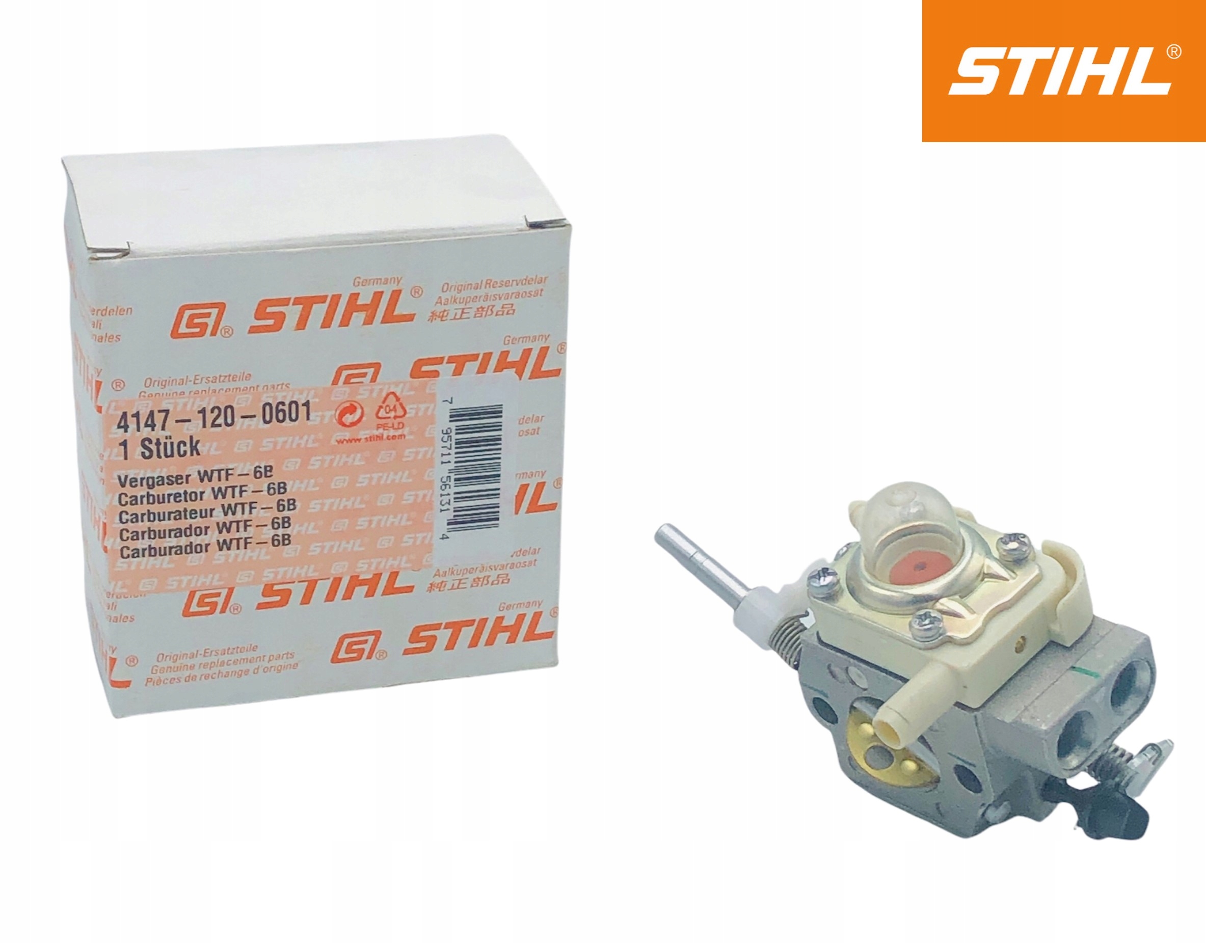 

Gaźnik Do Kosy Wykaszarki Stihl FS260 410 Oryg