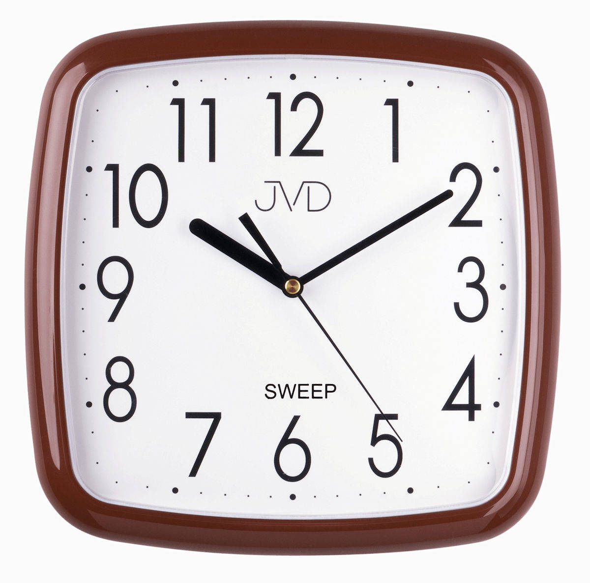 

Brązowy Zegar Ścienny Jvd HP615.9 Cichy Mechanizm