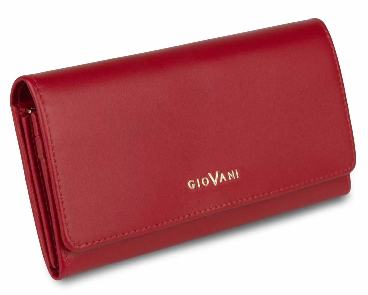 Dámská velká kožená peněženka Michela Giovani Červená