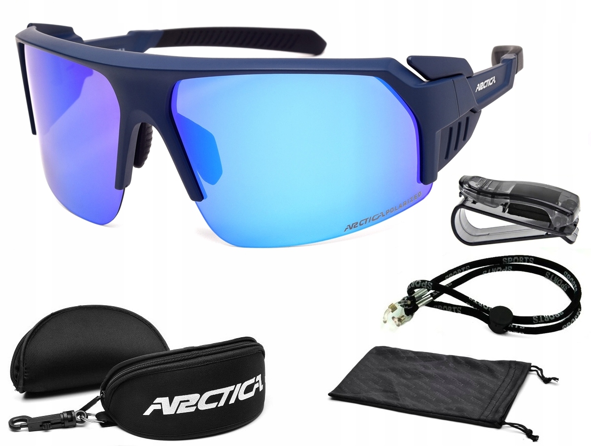 Arctica S-369A Polarizační Cyklistické Brýle UV400 Zrcadlové Kryty Pouzdro