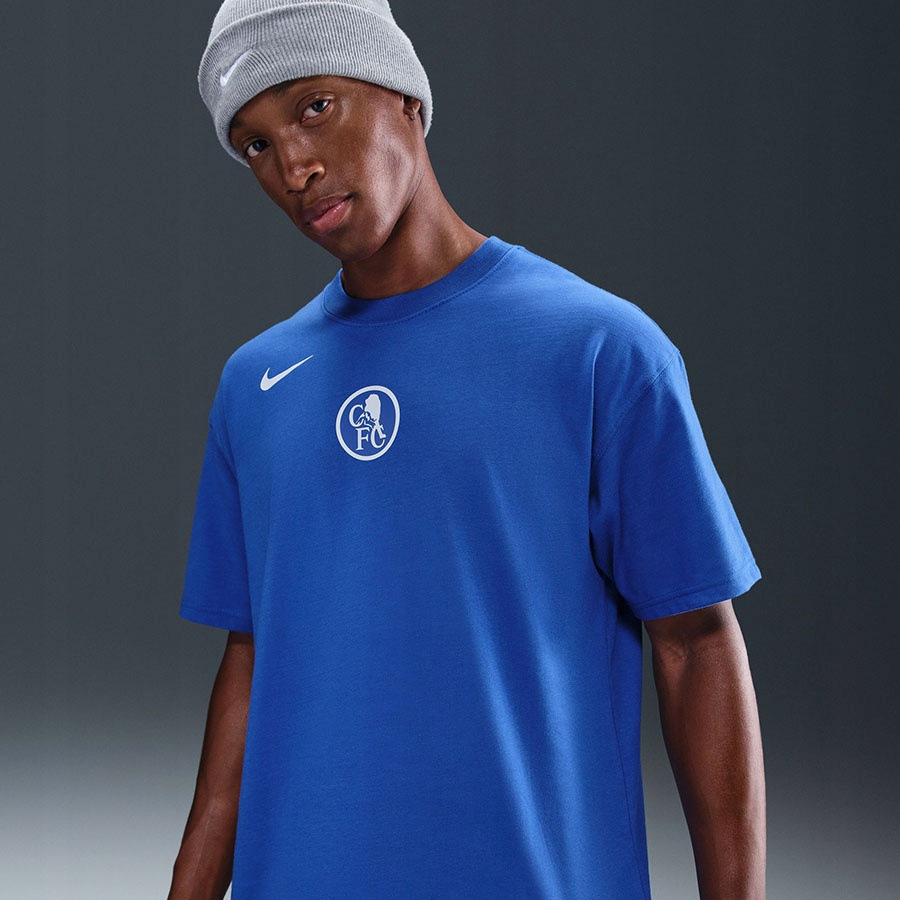 Tričko Nike Chelsea Fc T90 Remix Tee HV4898-480 S modré